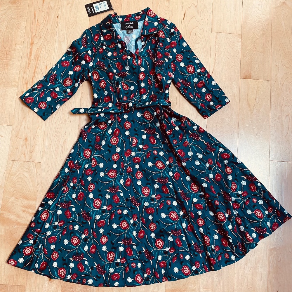 ModCloth Collectif Pomegranate Dress
